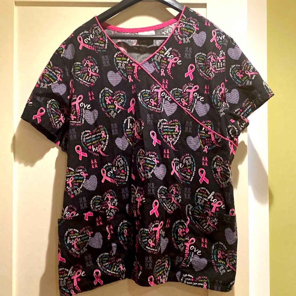 ScrubStar medical scrub top. Size XL?